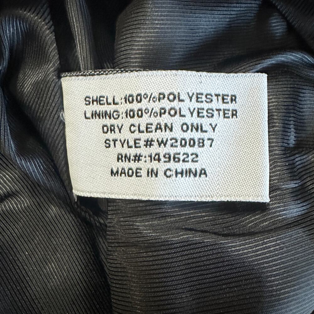 Walter Baker Black Tyler Pant, Sparkle Tweed,‎ Cropped, Holiday,  Size 12 NWOT - Picture 11 of 12